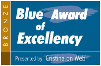 Blue Award of Excellency - Bronze